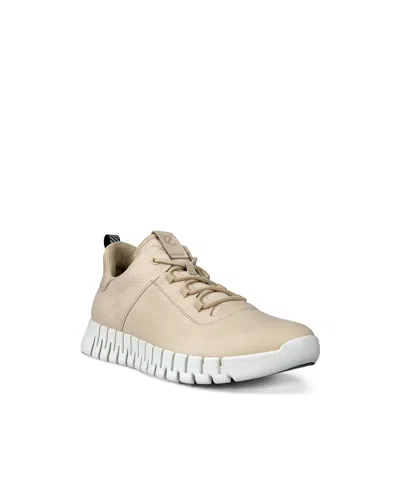 Ecco Men's Gruuv Lace Up Sneakers In Sand