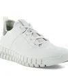 Ecco Men's Gruuv Lace Up Sneakers In White