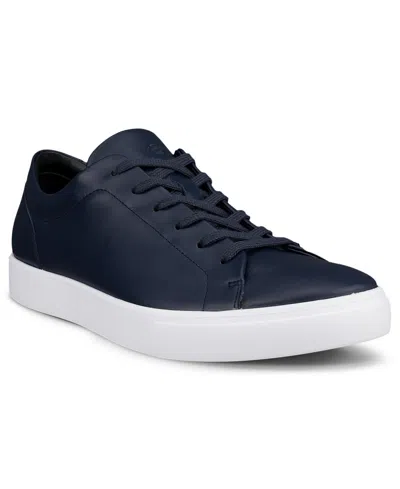 Ecco Soft 10 Classic Lace-up Sneakers In Blue
