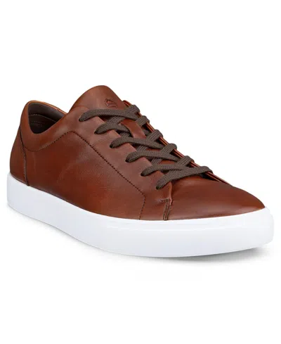 Ecco Men's Lace-up Round Toe Sneakers In Brown