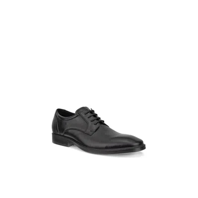 Ecco Men's Metropole Milan Plain Toe Derby Shoe In Black