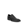 Ecco Men's Metropole Milan Plain Toe Slip-on Shoe In Black