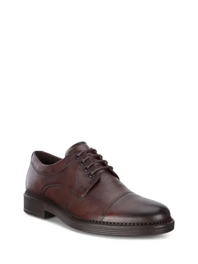 Ecco Men's Newcastle Cap Toe Oxford Shoe In Cocoa Brown