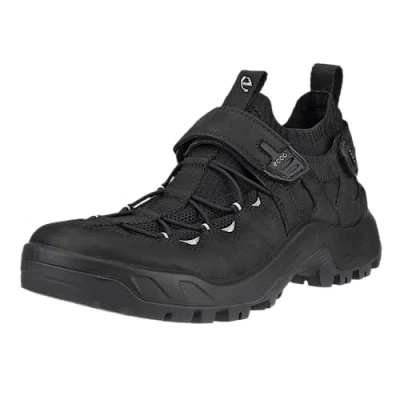Pre-owned Ecco Men's Offroad Explorer Two Strap Hiking Shoe - Choose Sz/color In Black/black