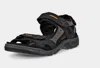 Ecco Men's Offroad Sandals In Black/black In Black