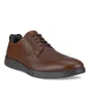 Ecco S. Lite Hybrid Brogue Derby In Cognac