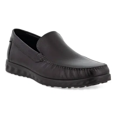 Ecco Men's S Lite Moc Leather Moccasin In Black