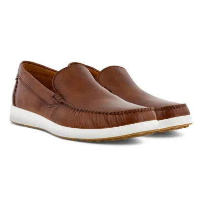 Ecco Men's S Lite Moc Leather Moccasin In Cognac