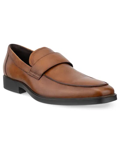 Ecco Men's Slip-on Penny Strap Loafers In Brown