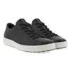 Ecco Men's Soft 7 City Leather Sneaker In Black