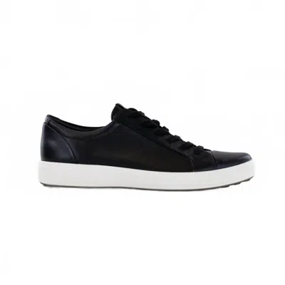 Ecco Men's Soft 7 City Sneaker In Black