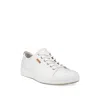 Ecco Men's Soft 7 Leather Sneaker In White