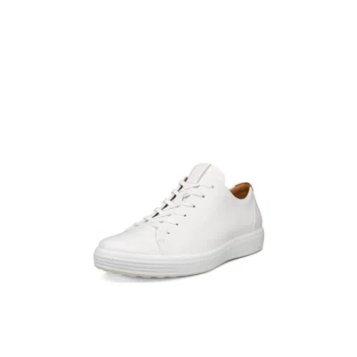 Ecco Men's Soft 7 Premier Sneaker In White