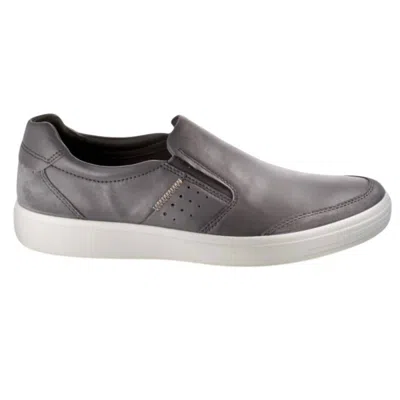 Ecco Men's Soft 7 Relaxed Slip On Sneakers In Titanium In Multi