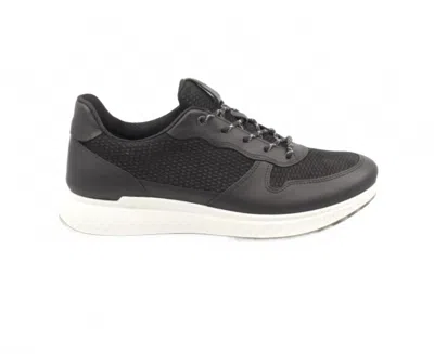 Ecco Men's St1 Sneaker In Black