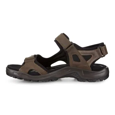 Ecco Men's Yucatan Sport Sandal In Tarmac/moon Rock