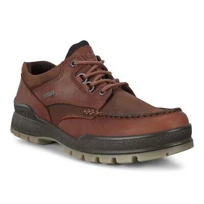Pre-owned Ecco Mens Track 25 Gtx Shoe Bison/bison - 831714-52600 42 Bison