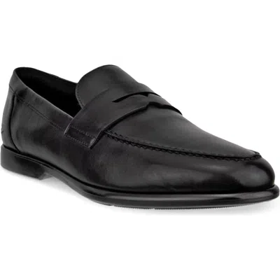 Ecco Metro Verona Penny Loafer In Black
