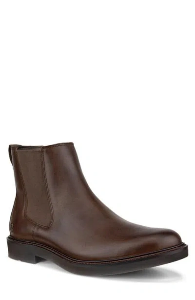 Ecco Metropole London Chelsea Boot In Cocoa Brown