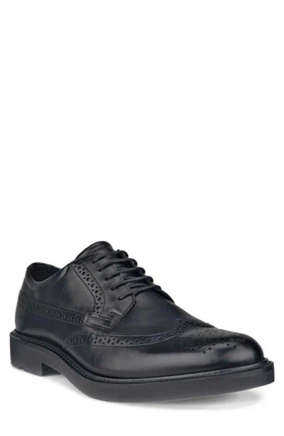 Ecco Metropole London Wingtip Oxford In Black