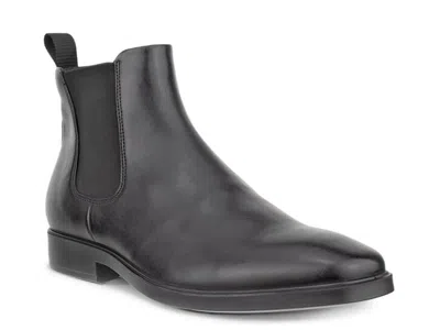 Ecco Metropole Milan Chelsea Boot In Black
