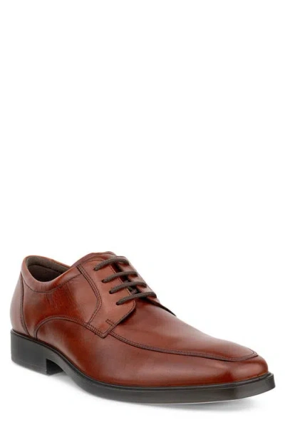 Ecco Metropole Milan Derby In Brown