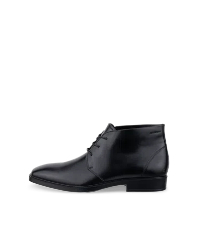 Ecco Metropole Milan - Men's Leather Waterproof Lace-up Boot In Black