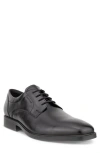 Ecco Metropole Milan Plain Toe Derby In Black