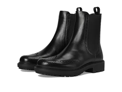 Ecco Metropole Oslo Chelsea Wingtip Boots In Black