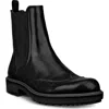 Ecco Metropole Oslo Wingtip Chelsea Boot In Black