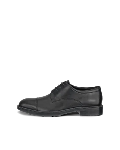 Ecco Metropole Prague - Men's Leather Derby Shoe In Black