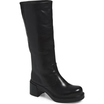 Ecco Metropole Seoul 45 Knee High Boot In Black