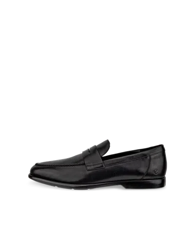 Ecco Metropole Verona - Men's Leather Loafer In Black