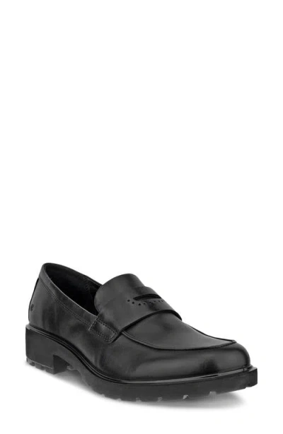 Ecco Metropole Vienna Penny Loafer In Black