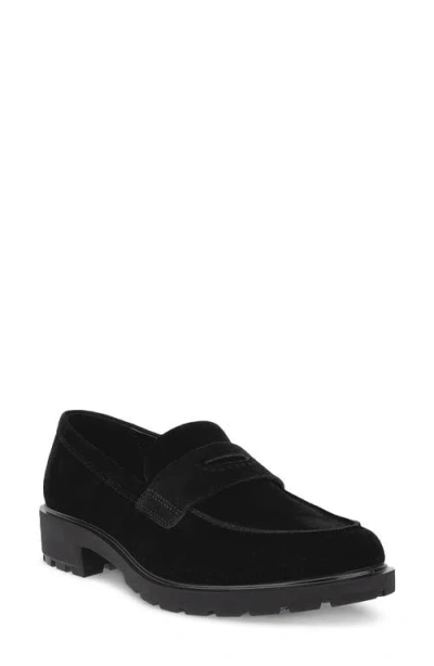 Ecco Metropole Vienna Penny Loafer In Black