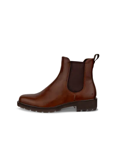 Ecco Metropole Vienna - Women's Leather Chelsea Boot In Brown