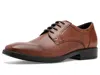 Ecco Milan Plain Toe Oxford In Brown