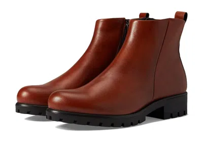 Ecco Modtray Hydromax Ankle Boot Women's Shoes Cognac: Eu 35 (us Women's 4-4.5) M In Tan