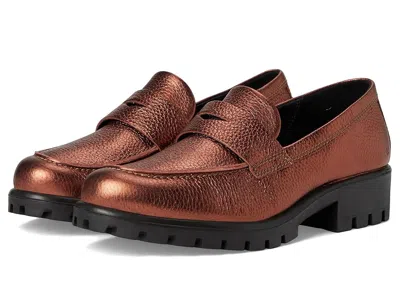 Ecco Modtray Penny Loafers In Brown