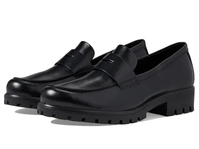 Ecco Modtray Penny Loafers In Black