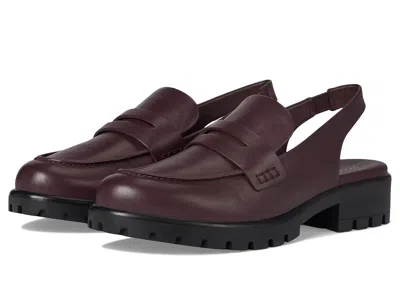 Ecco Modtray Sling Back Penny Loafer In Purple