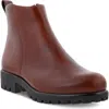 Ecco Modtray Water Resistant Ankle Boot In Cognac