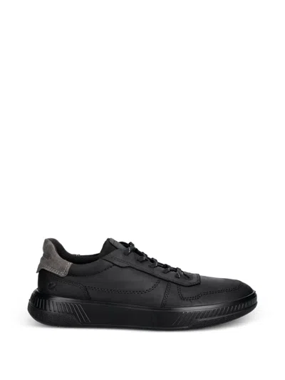 Ecco Move Lace-up Sneakers In Black