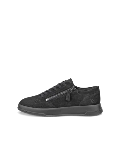 Ecco Move Zip Lace Sneaker In Black