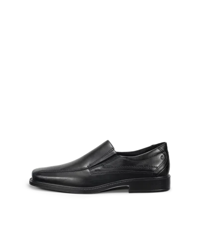 Ecco New Jersey - Men's Leather Slip-on In Black