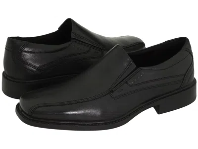 Ecco New Jersey Slip-on Men's Slip-on Dress Shoes Black Santiago Full-grain Leather: Eu 47 (us Men's 13-1