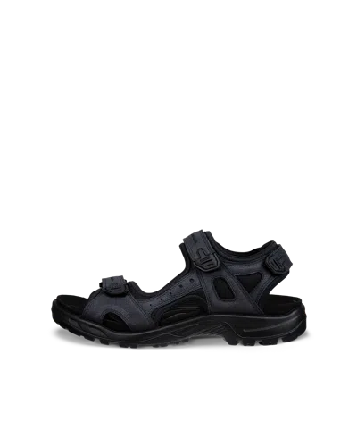 Ecco Offroad - Men's Nubuck Yucatan Walking Sandal In Black