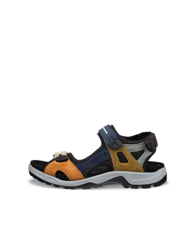 Ecco Offroad - Men's Suede Yucatan Walking Sandal In Multicolor