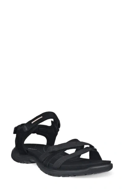 Ecco Offroad Roam Sandal In Black,black