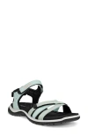 Ecco Offroad Roam Sandal In Emerald/dusty Peach